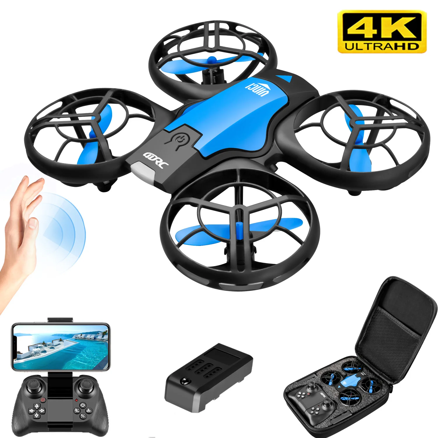 Drone Rc Cable - V8 New Mini Drone 4k profession