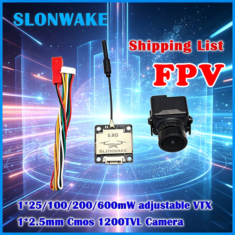 Drone Rc Camera - SLONWAKE Ready to use 5.8G 48CH
