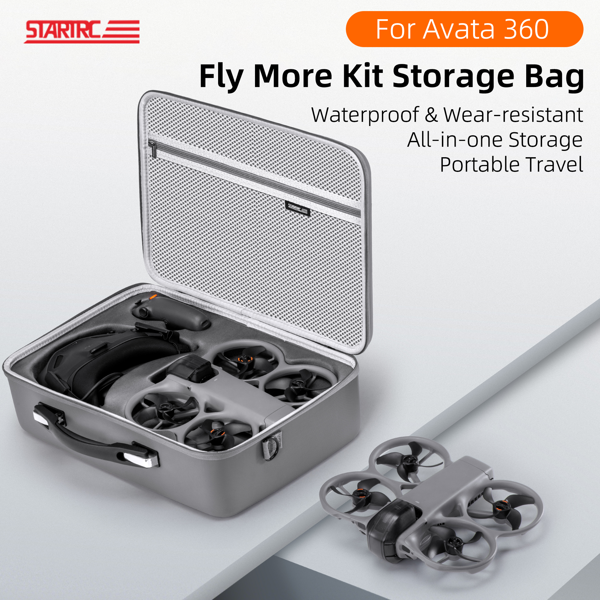 Carrying Case For DJI Avata 36 - Drone Motion Rc ulasan dan harga