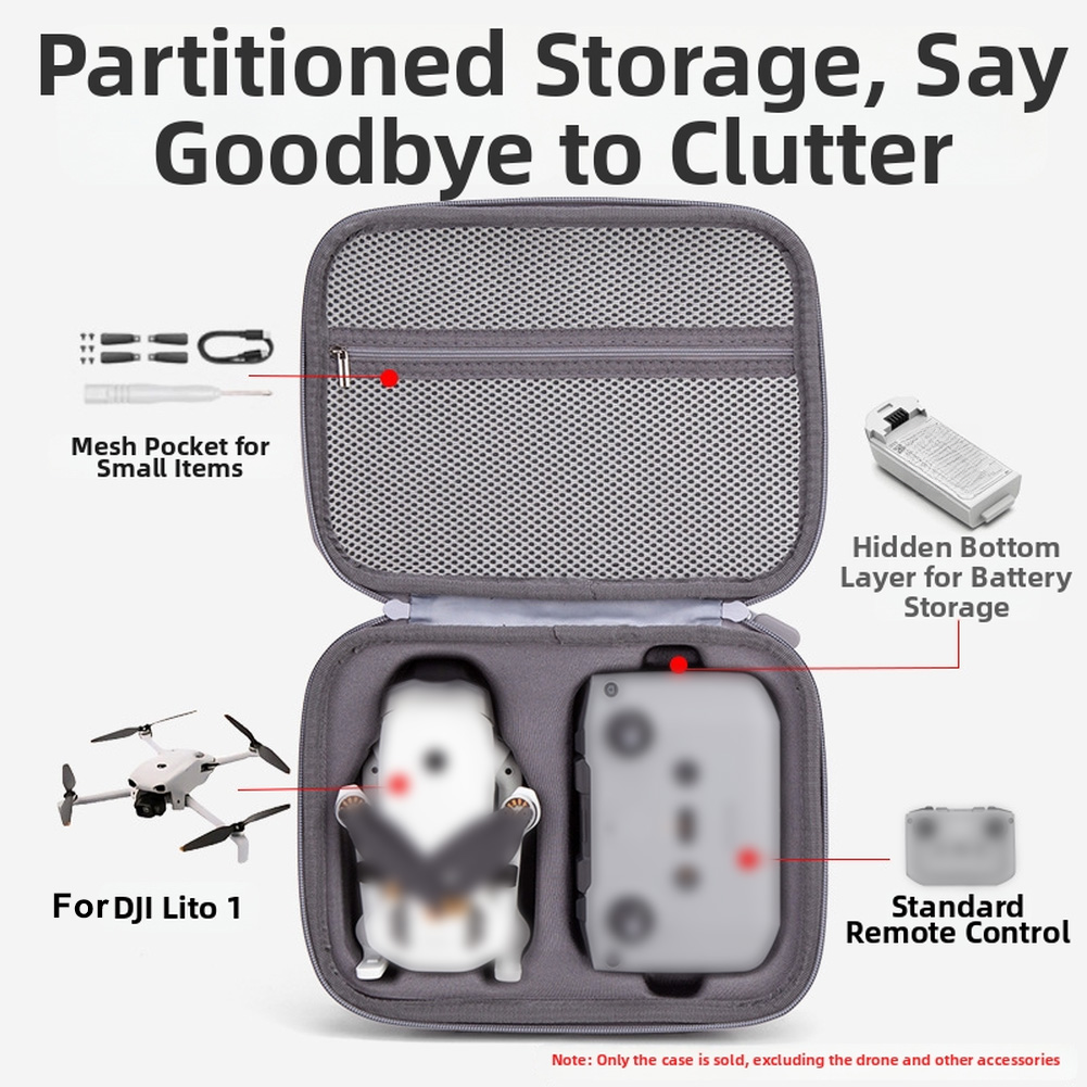 For DJI Lito 1/X1 Storage Bag  - Drone Dji Rc N1 ulasan dan harga