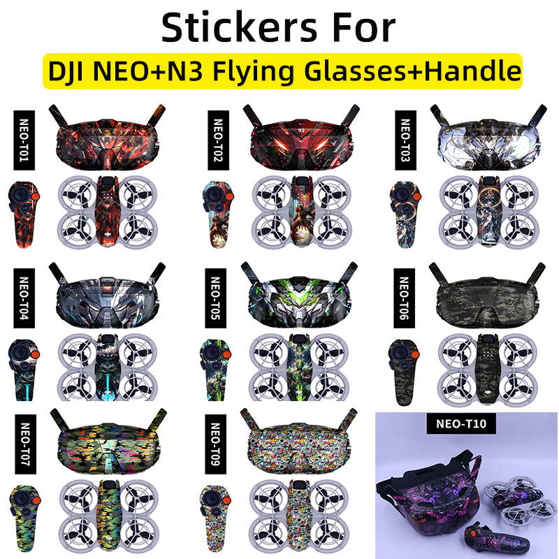 For DJI NEO Drone Body Sticker - Drone Motion Rc ulasan dan harga