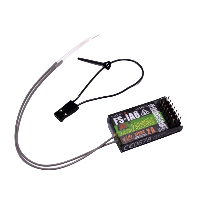 Flysky FS-IA6 Receiver 6CH Dua - Drone Rc Racing ulasan dan harga