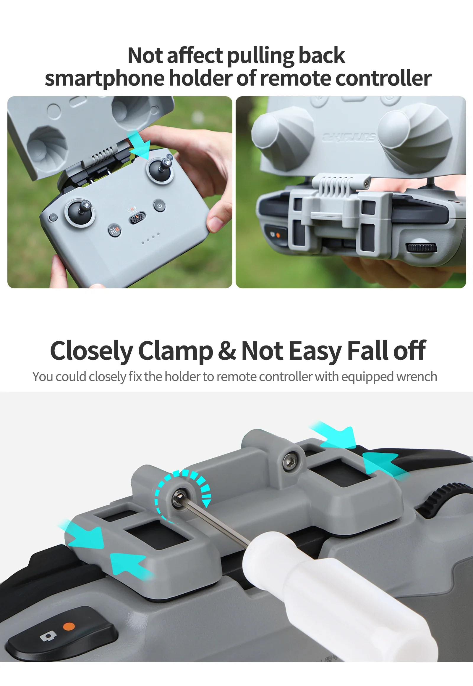 2 in 1 Controller Protector Su - Drone Dji Rc N3 ulasan dan harga