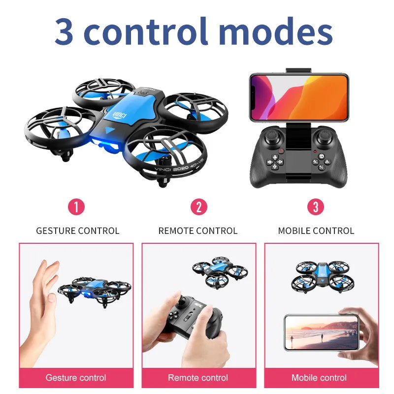 V8 New Mini Drone 4k professio - Drone Rc Cable ulasan dan harga