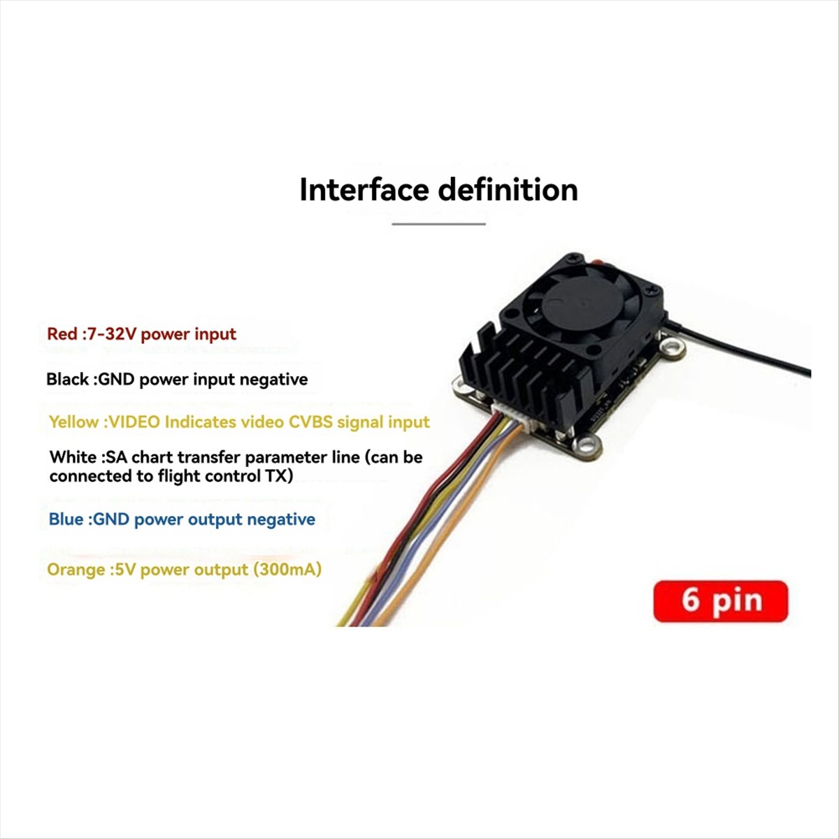 5.8G 2W VTX 2000mW FPV Video T - Rc Transmitter Drone ulasan dan harga