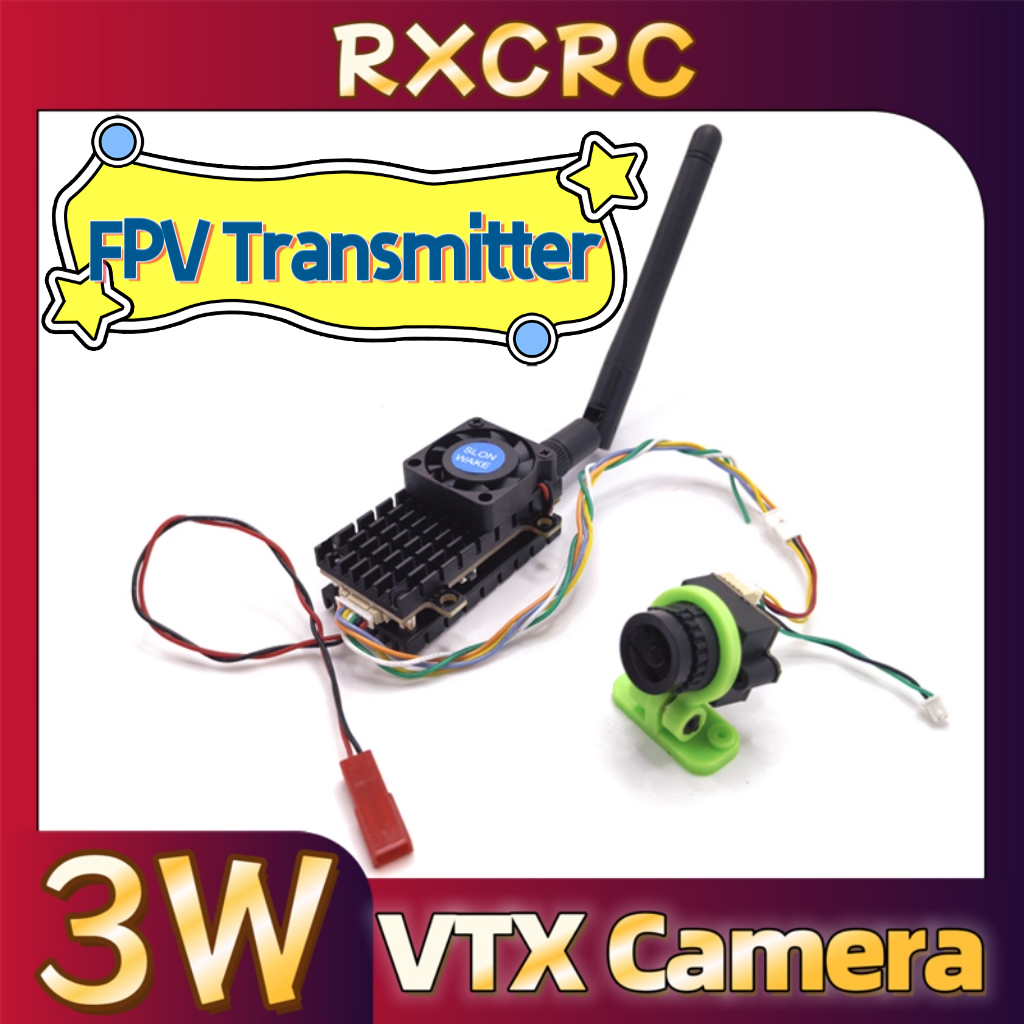 RXCRC 5.8G 3W Video VTX transm - Drone Rc Camera ulasan dan harga