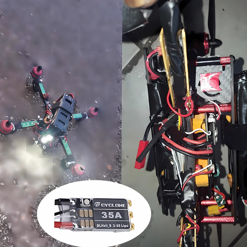 Cyclone 35A BLHeli_S ESC - Hig - Rc Airplane Drone ulasan dan harga