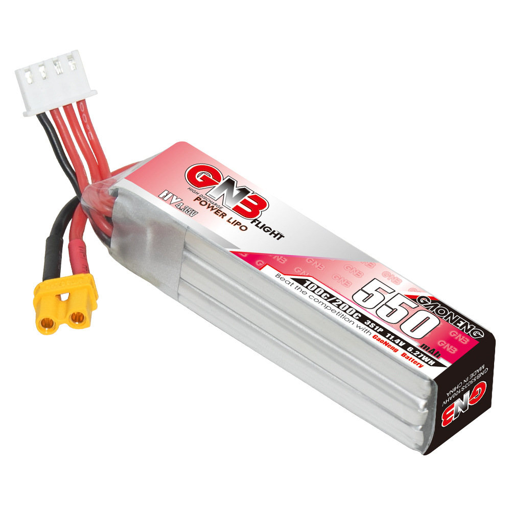 GNB HV 11.4V 550mAh 100C/200C  - Nano Quad Fpv ulasan dan harga