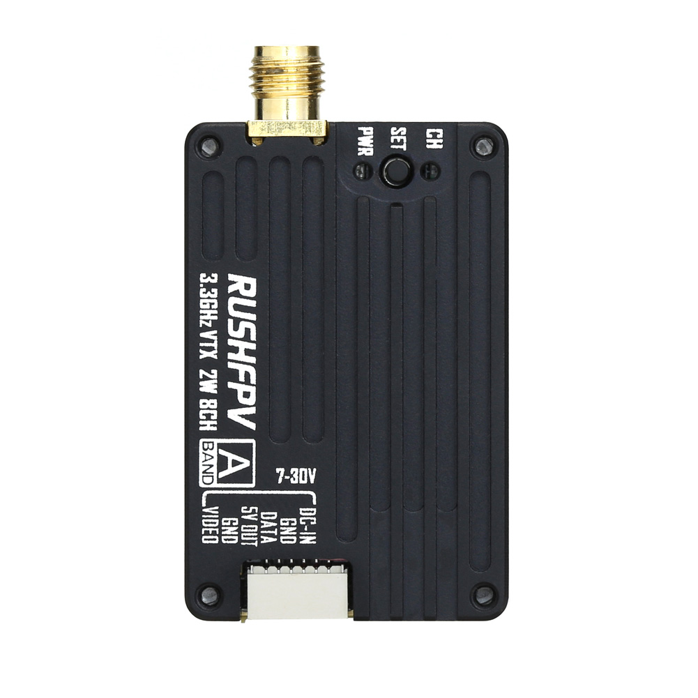 RUSHFPV 3.3G 2W VTX Transmitte - Rc Airplane Drone ulasan dan harga