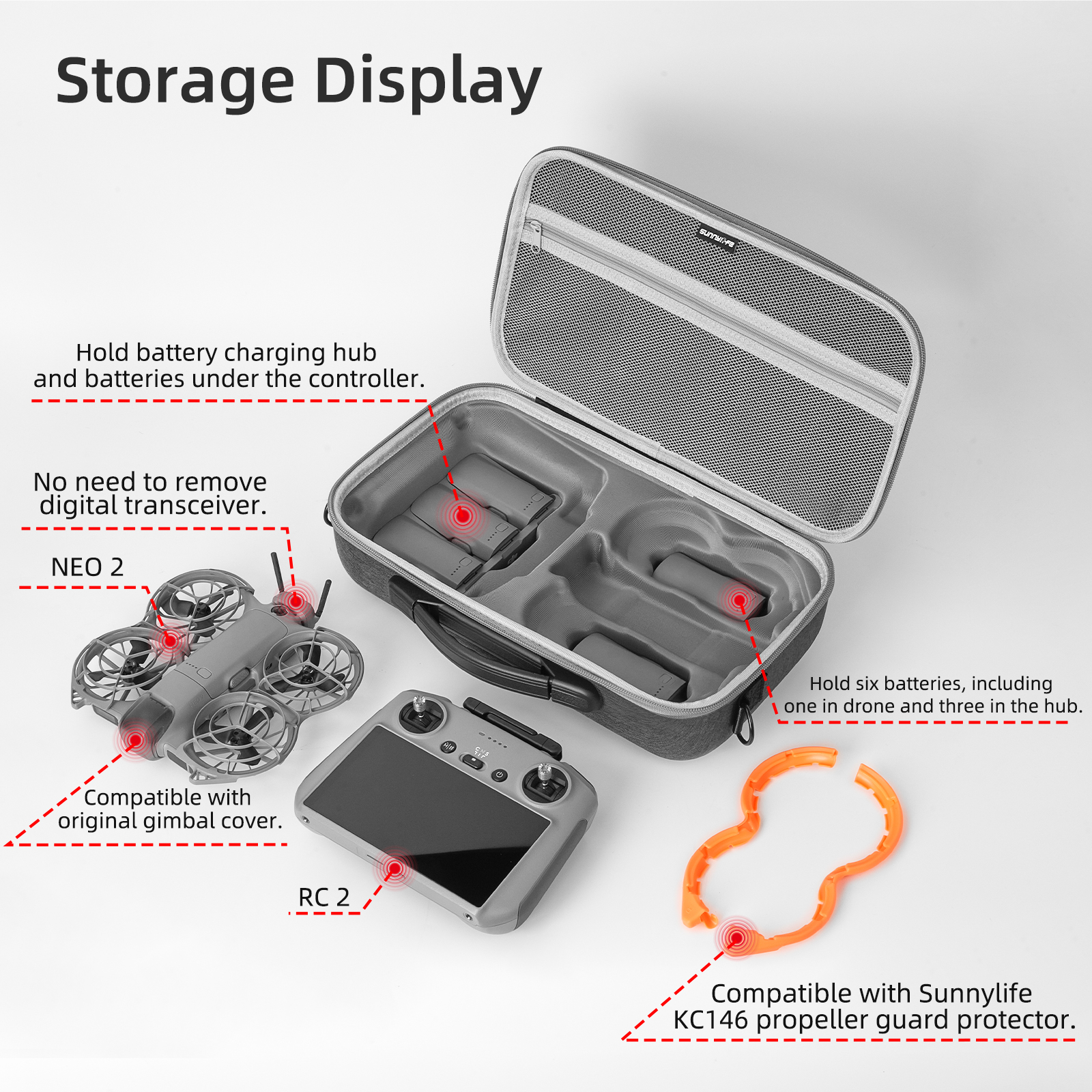 Portable Carrying Case For DJI - Drone Carrying Bag ulasan dan harga