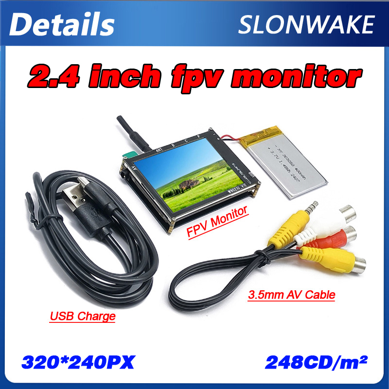 Micro 5.8G 56CH 2.4 Inch LCD 4 - Nano Quad Fpv ulasan dan harga