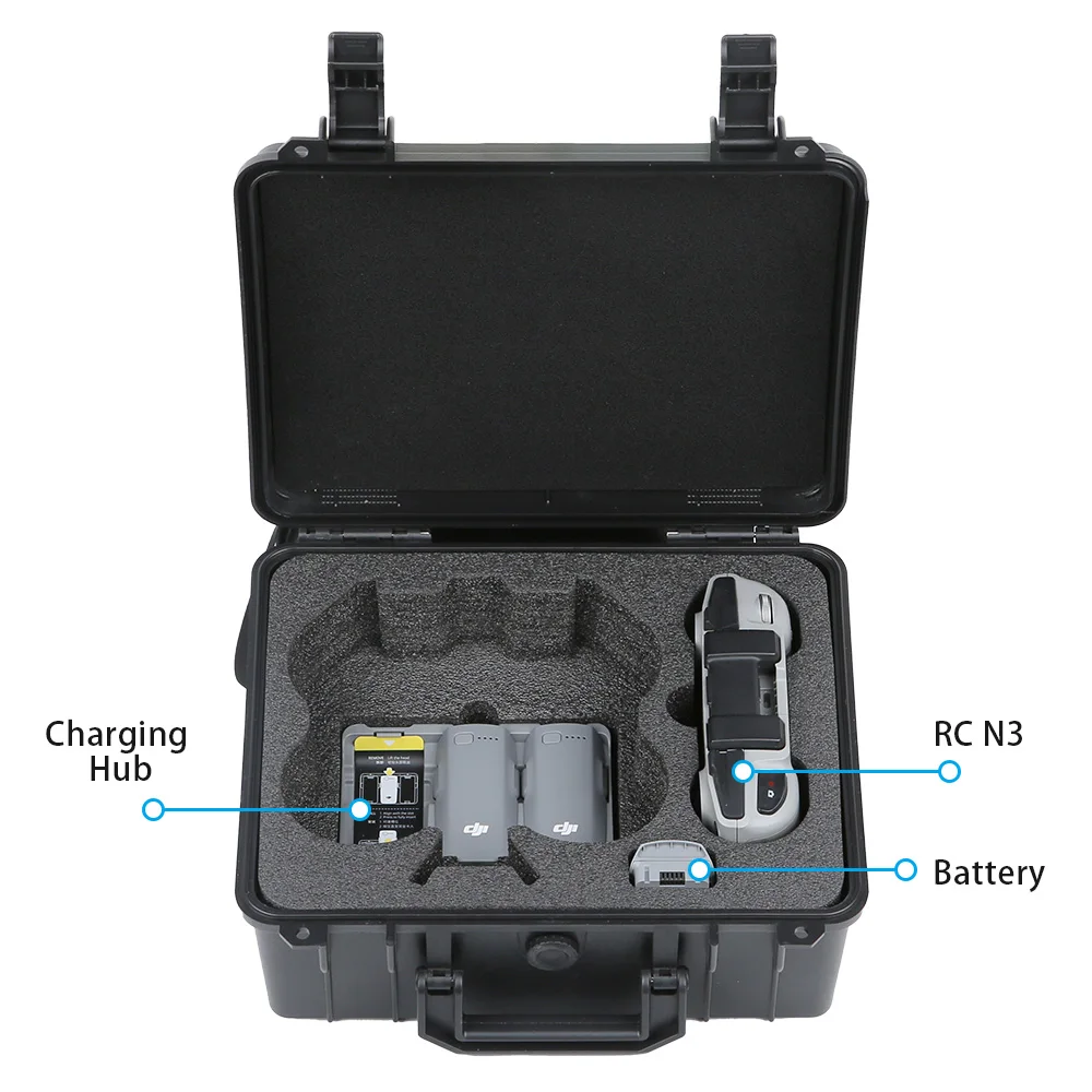 Portable Safety Box For DJI NE - Drone Dji Rc N3 ulasan dan harga