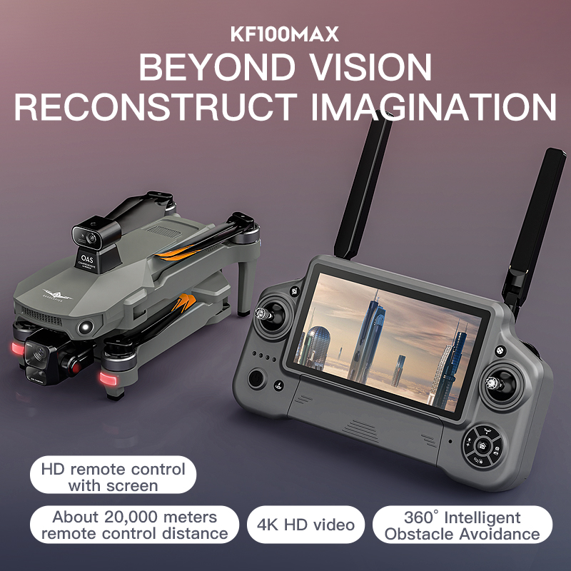 SJRC KF100 MAX 8K UHD Photo HD - Drone Rc Cable ulasan dan harga