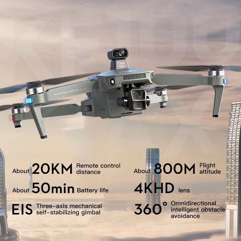 SJRC KF100 MAX 8K UHD Photo HD - Drone Rc Cable ulasan dan harga