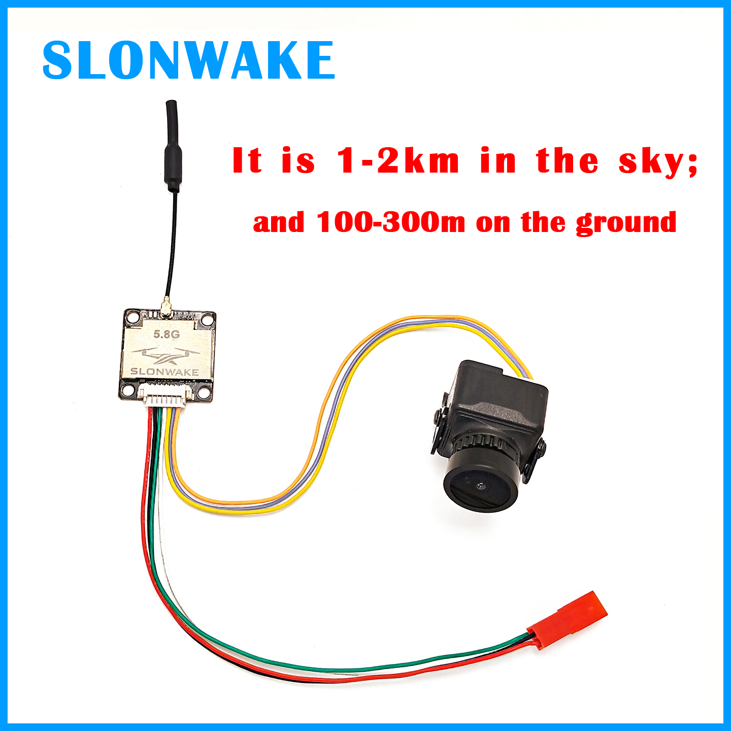 SLONWAKE Ready to use 5.8G 48C - Drone Rc Camera ulasan dan harga