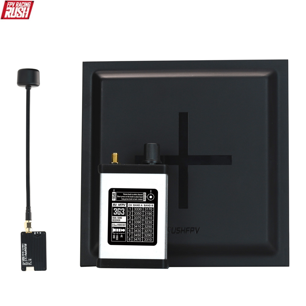 RUSHFPV 3.3G 2W VTX Transmitte - Rc Airplane Drone ulasan dan harga