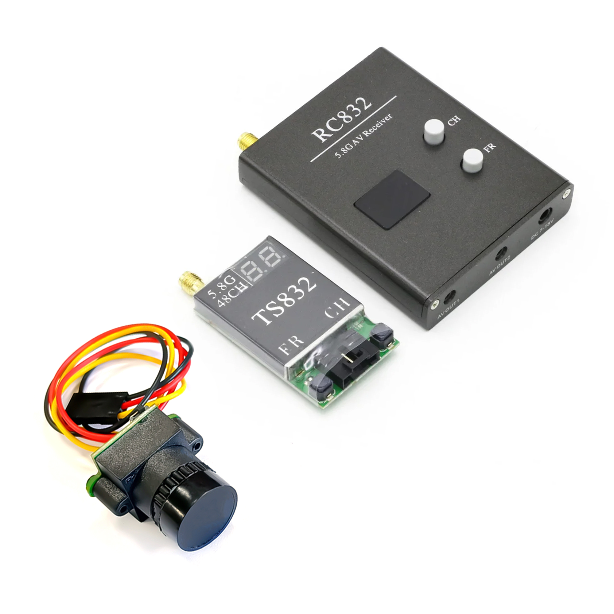 TS832 Receiver +RC832 +1000TVL - Drone Rc Camera ulasan dan harga