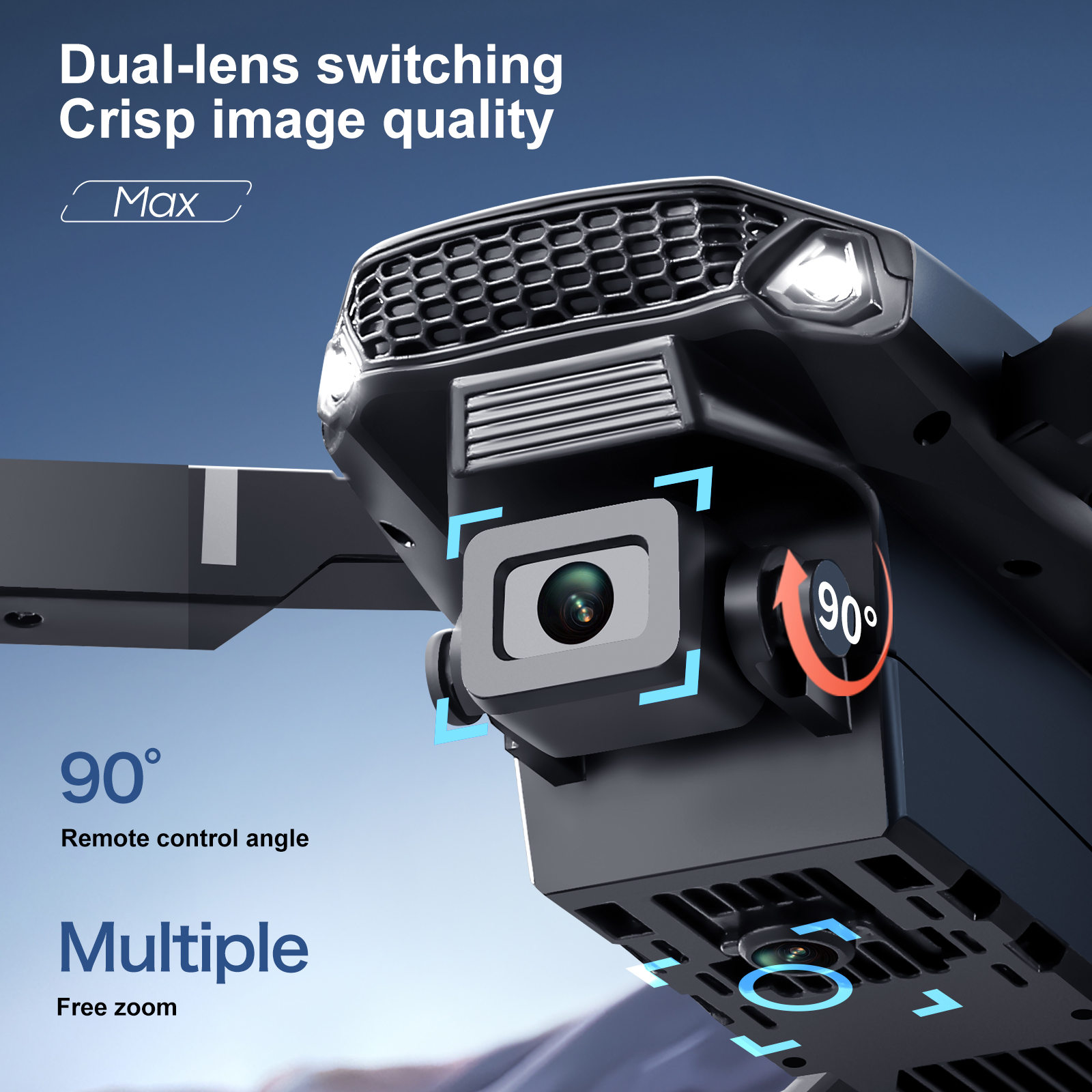 2025 New E88 E99 Upgraded Dron - Drone Rc Cable ulasan dan harga