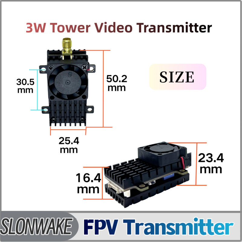 SLONWAKE 5.8G 3000mW Simulatio - Rc Transmitter Drone ulasan dan harga