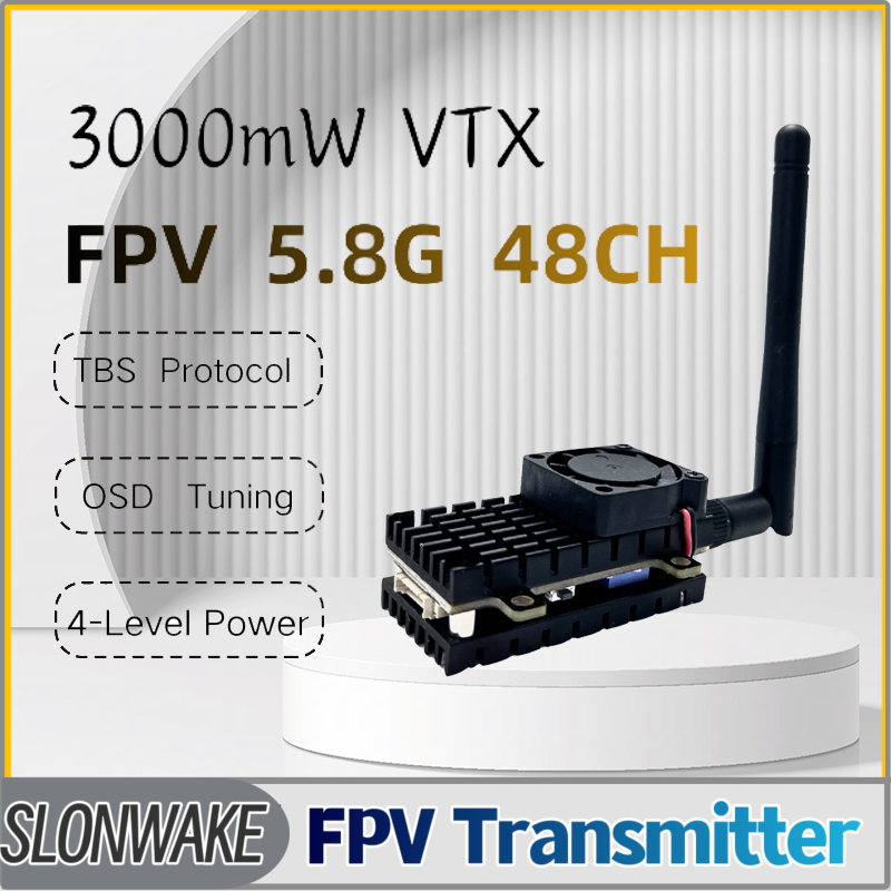 SLONWAKE 5.8G 3000mW Simulatio - Rc Transmitter Drone ulasan dan harga