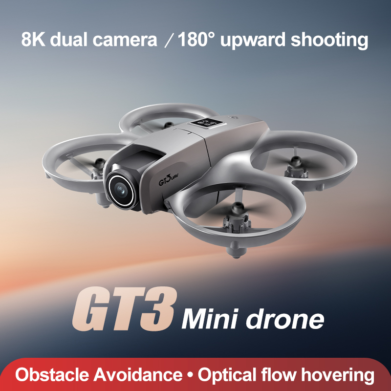New GT3 Mini RC Drone 8K 5G Ae - Drone Rc Cable ulasan dan harga