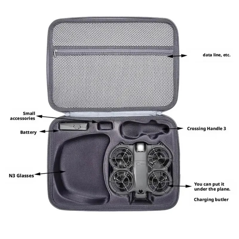for dji NEO2 Portable Carrying - Drone Carrying Bag ulasan dan harga