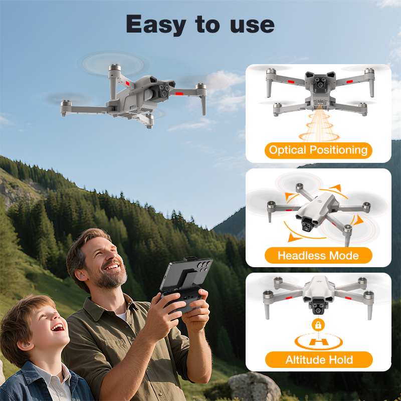 NEW Hot L017 Pro Drone Brushle - Drone Rc Cable ulasan dan harga