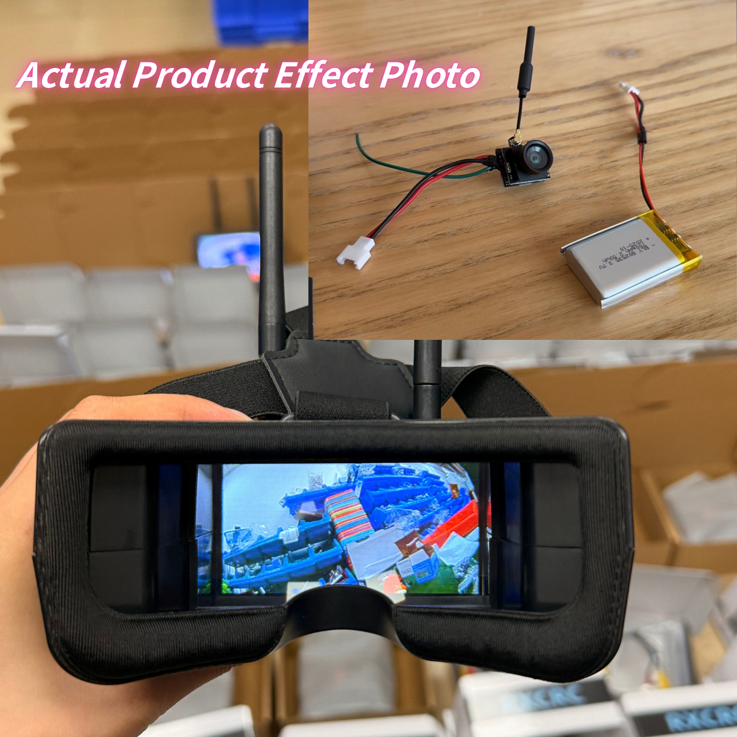 SLONWAKE 5.8G Analog VTX Trans - Drone Rc Camera ulasan dan harga