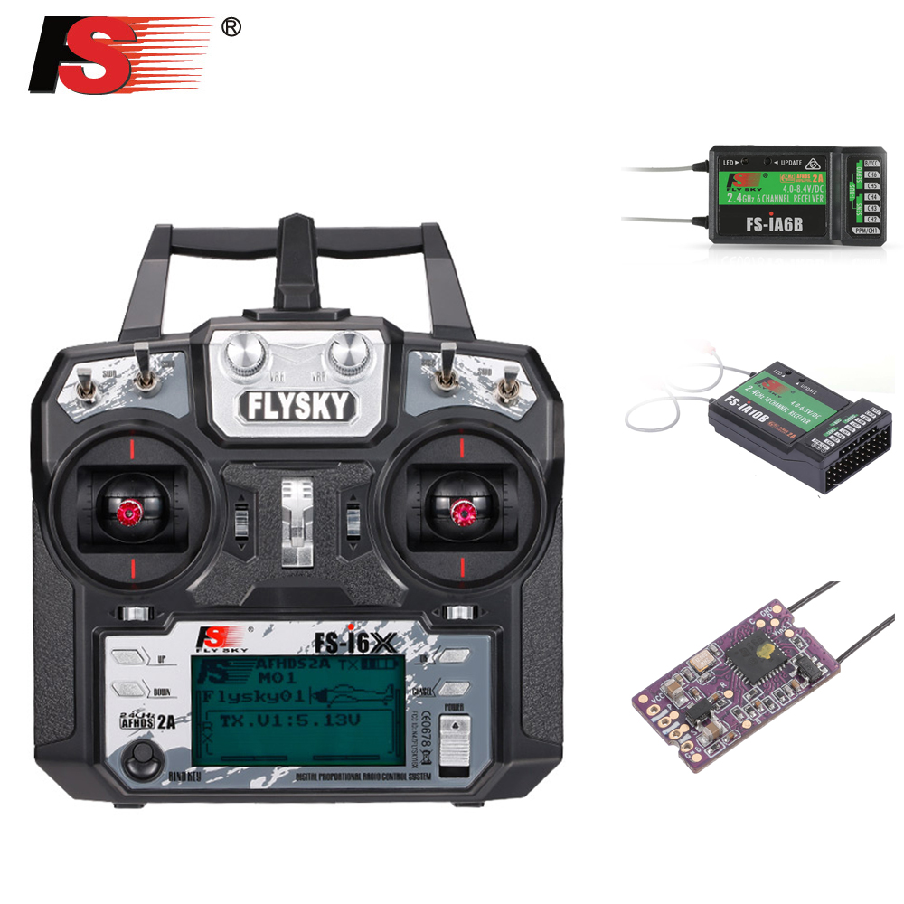 Flysky FS-i6X 2.4GHz 10CH AFHD - Rc Transmitter Drone ulasan dan harga