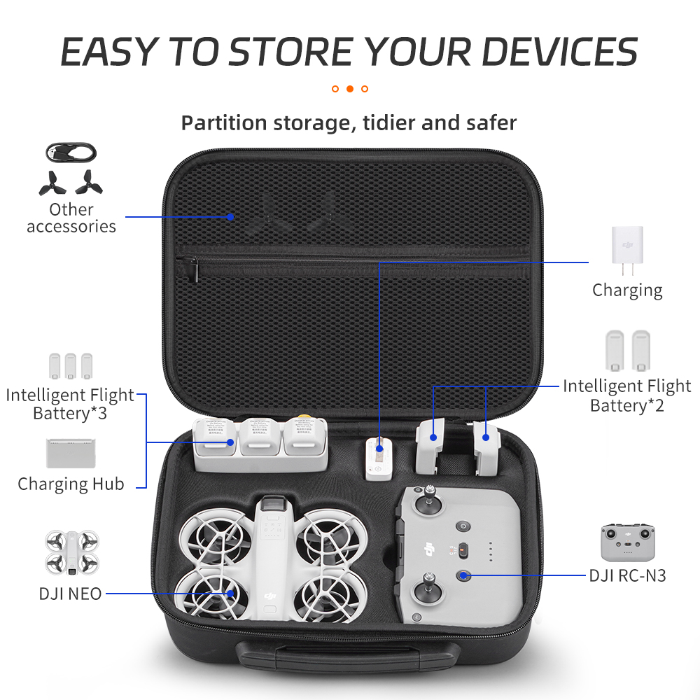 XFJI Carrying Case Compatible  - Drone Carrying Bag ulasan dan harga