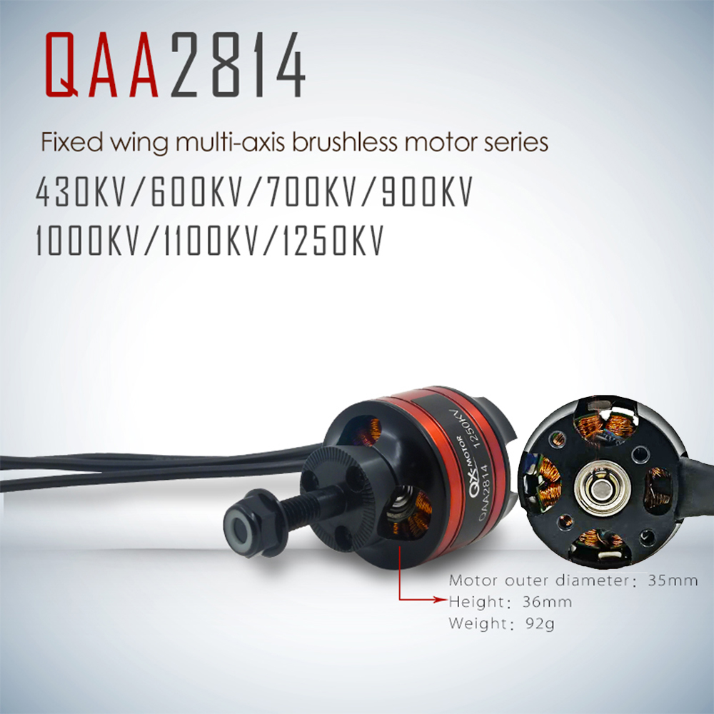 QX-MOTOR QAA2814 2814 3536 600 - - Remote Control (Rc) Drone ulasan dan harga